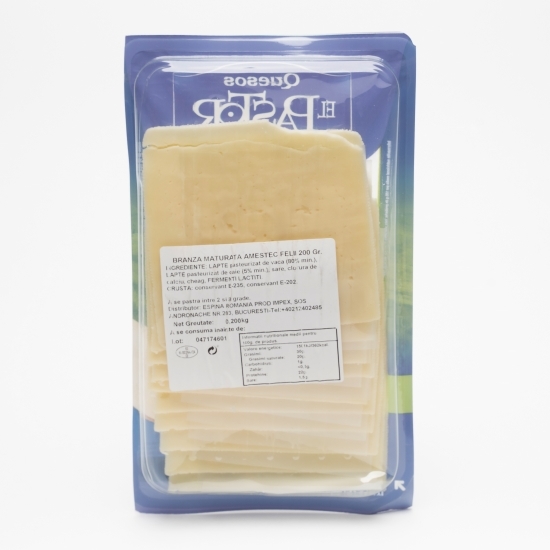 Brânză maturată amestec felii 200g