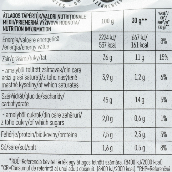 Chipsuri din cartofi cu gust de cașcaval 100g