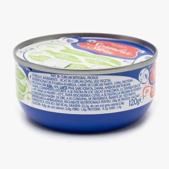 Pate de curcan integral 120g