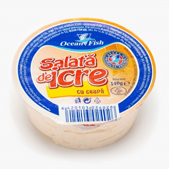 Salată de icre cu ceapă 140g