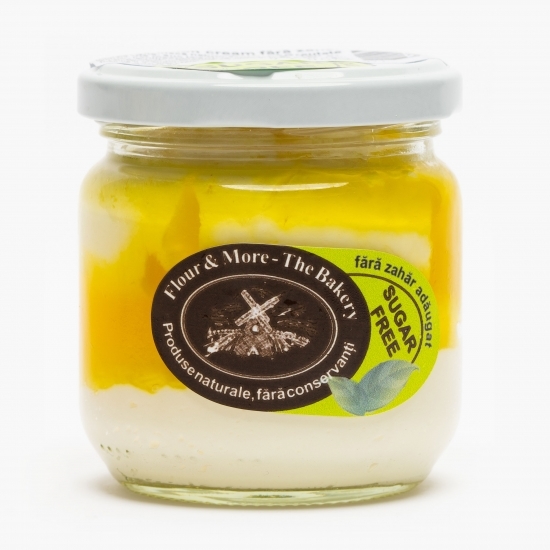 Natural lemon cream, fără zahăr 150g