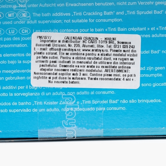 Calendar Crăciun-Sirene 3+ ani