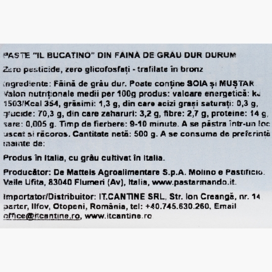 Paste Il Bucatino, 500g