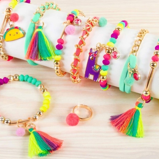 Set de brățări cu talismane, 8+ ani