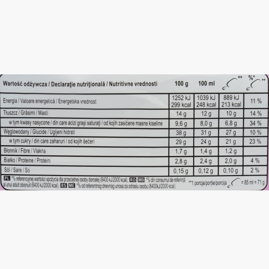 Înghețată Double cu vișine 85ml (71gr)