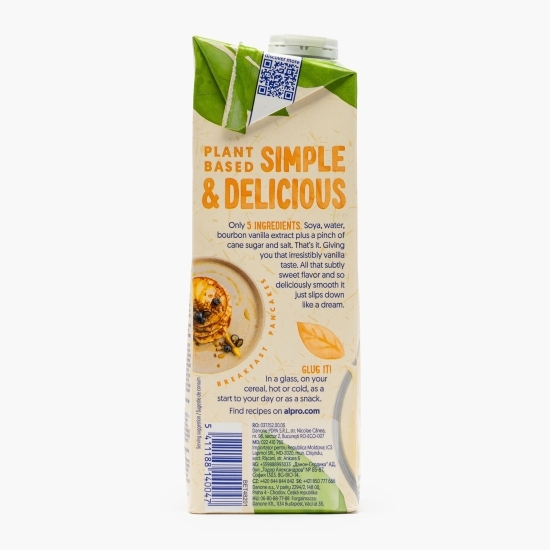 Băutură eco din soia cu aromă de vanilie 1l