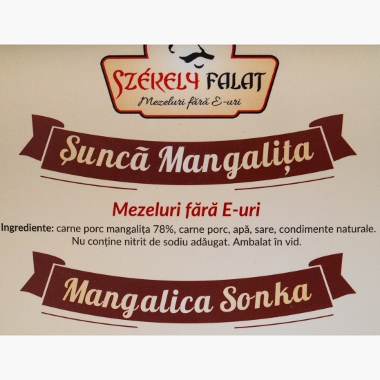 Șuncă Mangaliță, felii 100g