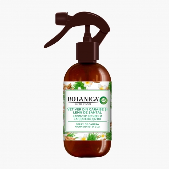 Spray de cameră din Caraibe și lemn de santal 236ml