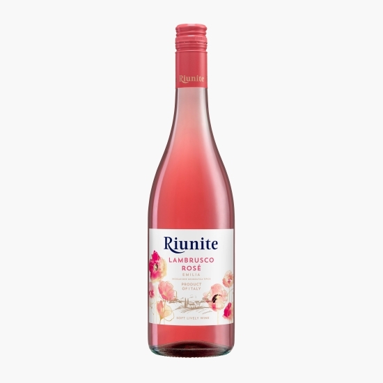 Vin petiant Lambrusco Emilia rose dulce, 8%, 0.75l