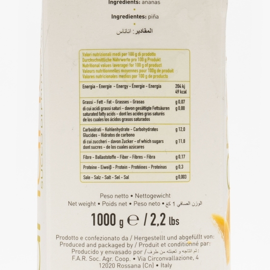 Suc congelat din ananas stors 1kg