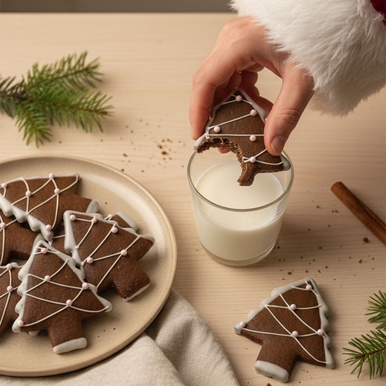 Turtă dulce în formă de braduți 90g