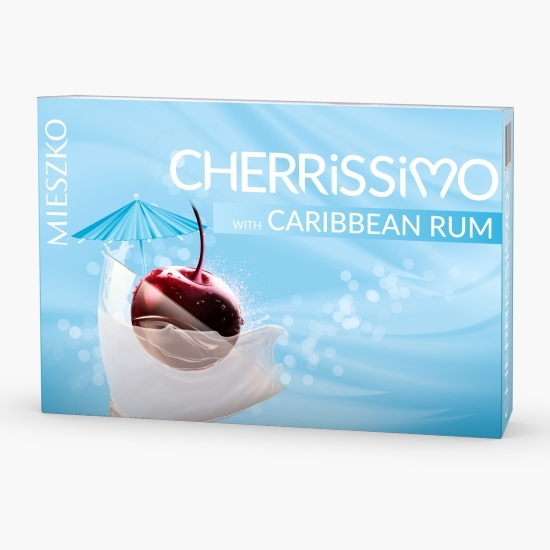 Praline ciocolată Cherrisimo Carrabian rom 285g