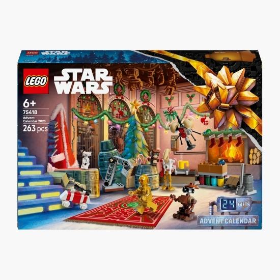 Calendar de advent, 75418 Star Wars, 263 piese, +6 ani
