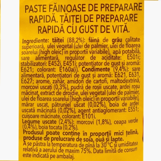 Supă instant cu gust de vită 85g