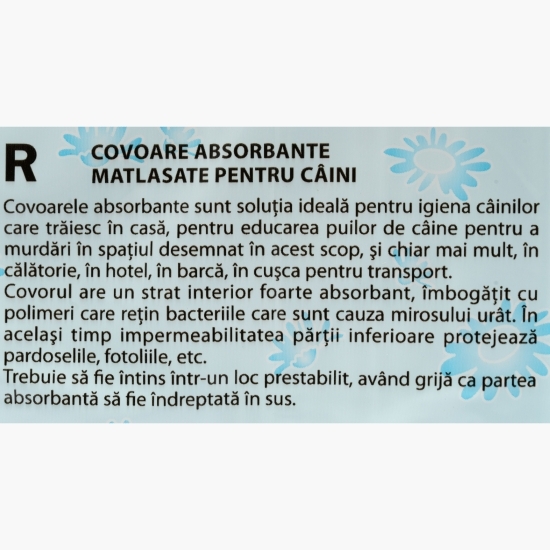 Covorașe absorbante pentru câini Pet Pad, 60x90cm, 10 buc