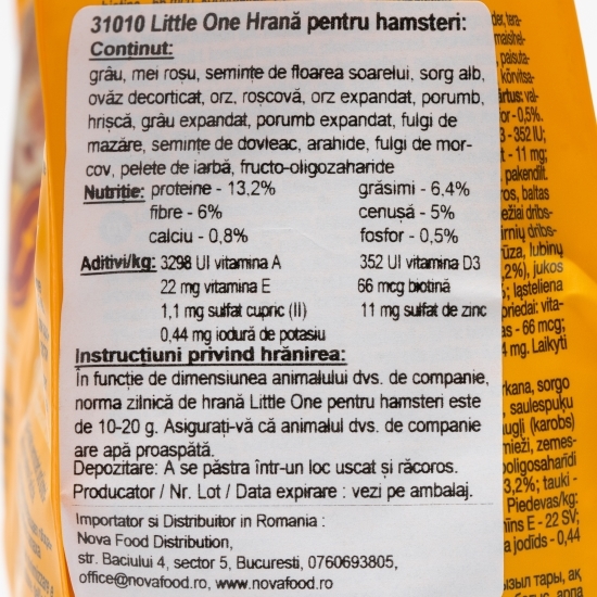 Hrană hamsteri 400g