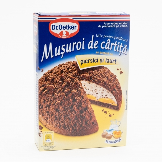 Mix pentru prăjitură Mușuroi de cârtiță cu piersici 366g