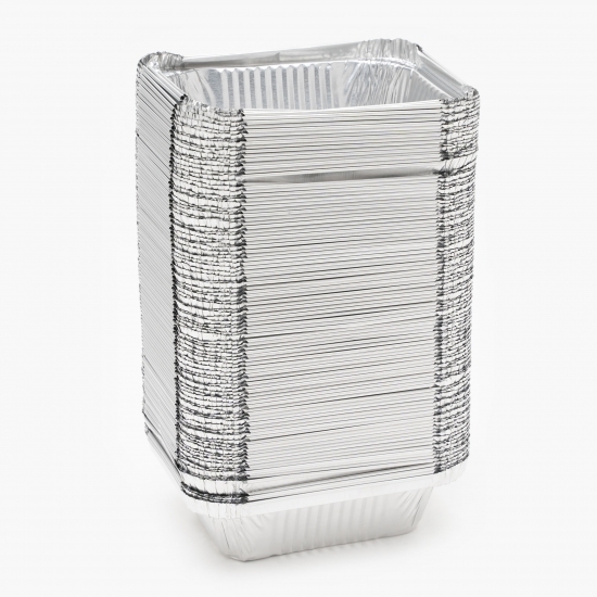 Caserolă aluminiu 425ml, 100 buc