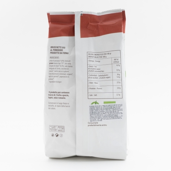 Bruschete eco din roșii, oregano, ulei de măsline și sare de Cervia 200g