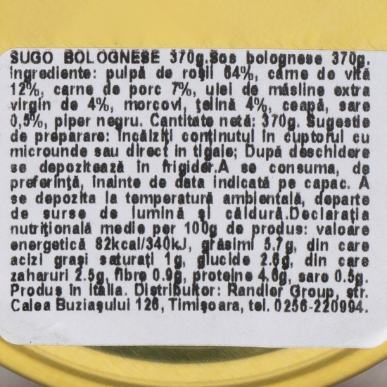 Sos Bolognese 370g