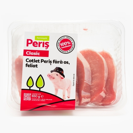 Cotlet de porc, feliat 650g