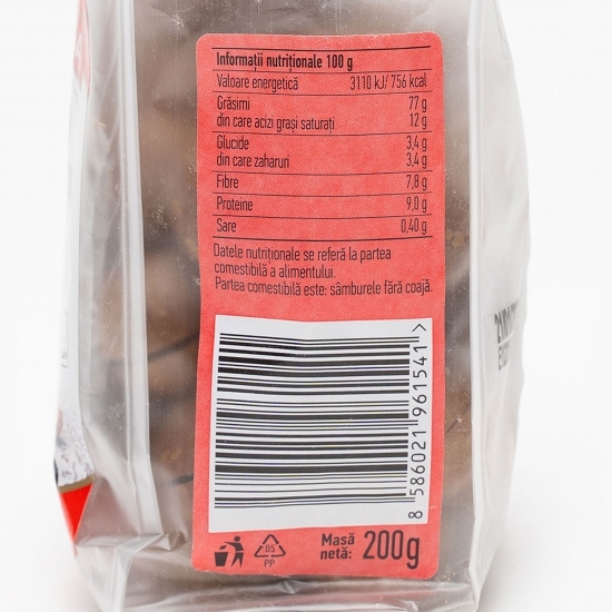 Nuci Macadamia în coajă, prăjite și sărate 200g