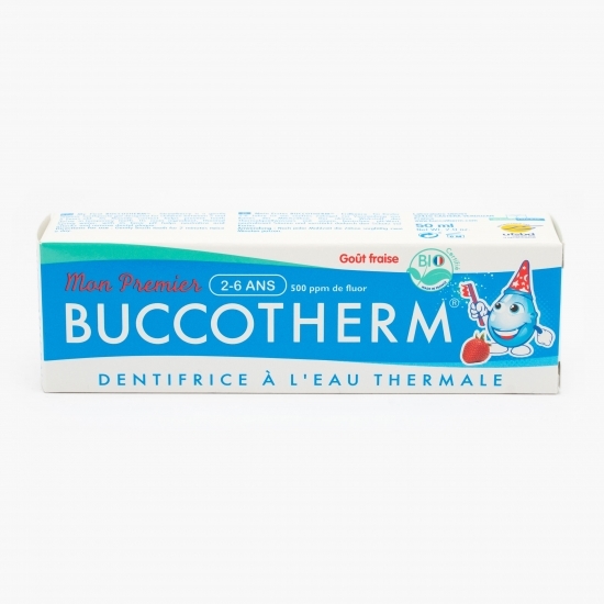 Pastă de dinți cu fluor pentru copii, 2-6 ani, 50ml