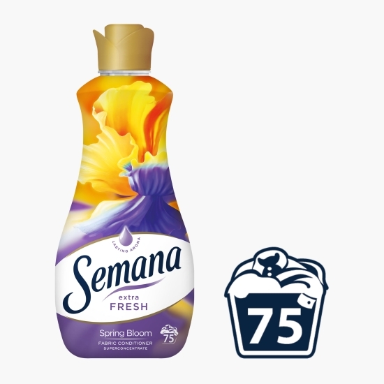 Balsam de rufe superconcentrat Extra fresh, Spring bloom, 75 spălari, 1.5l