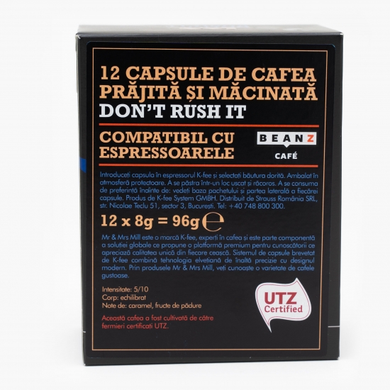 Capsule cafea Don't Rush It Lungo 12 băuturi 96g