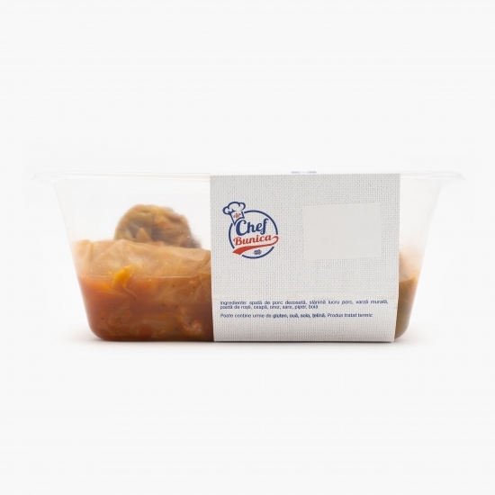Sarmale carne de porc în foi de varză murată 450g
