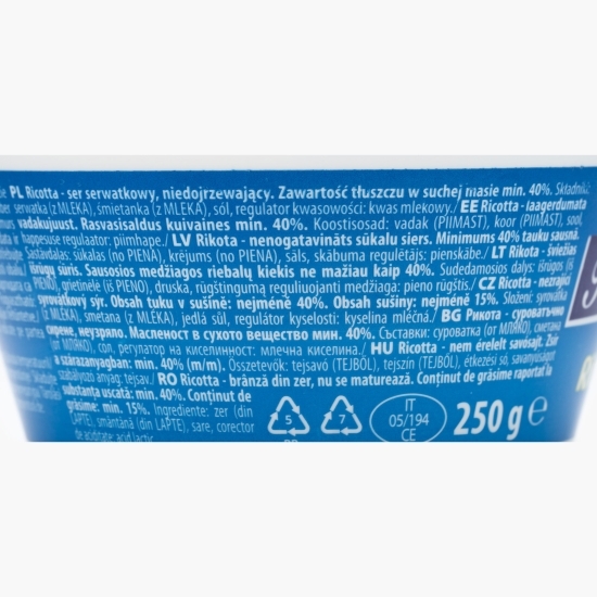 Brânză Ricotta 250g