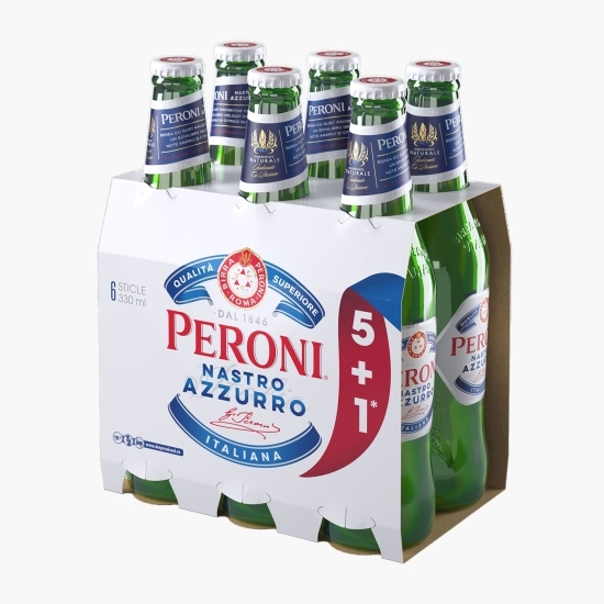 Bere blondă sticlă 6x0.33l (5+1)