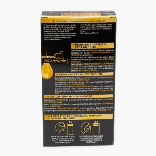 Vopsea permanentă pentru păr fără amoniac Oleo Intense, 4-86 șaten ciocolatiu, 115ml