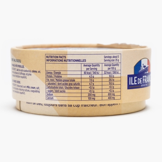 Brânză Brie au bleu 125g