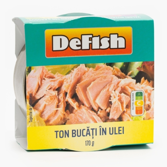 Ton bucăți în ulei 170g