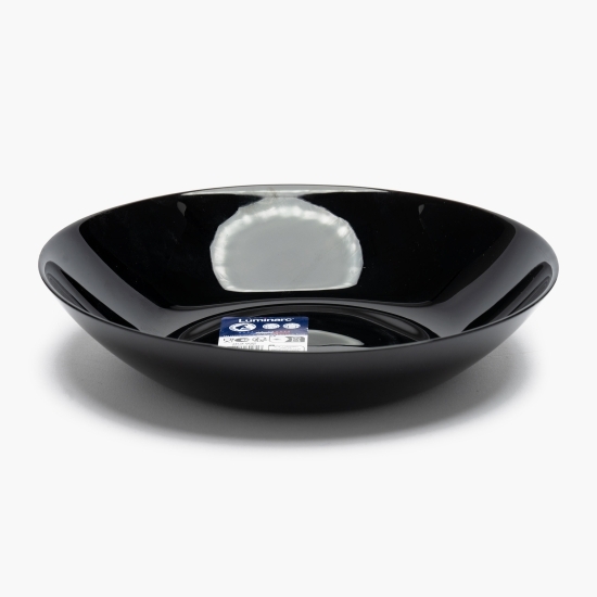 Farfurie adâncă Zelie 20cm, 72cl, negru