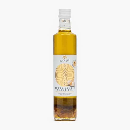 Ulei măsline extravirgin cu usturoi 0.5l