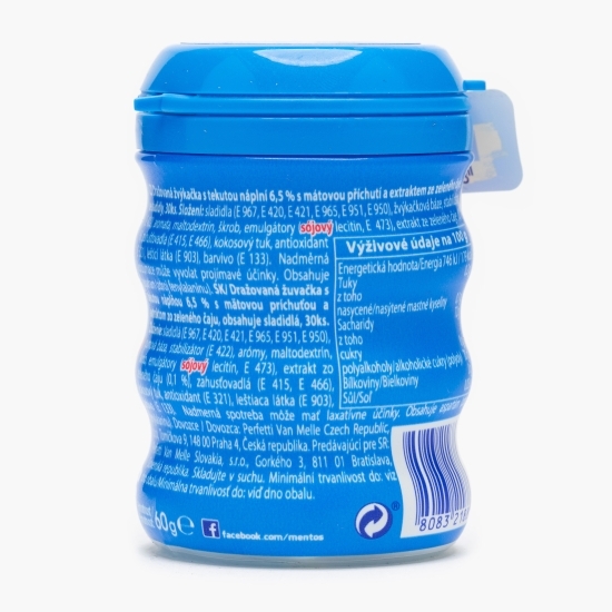 Gumă de mestecat Fresh Mint, fără zahăr adăugat 60g