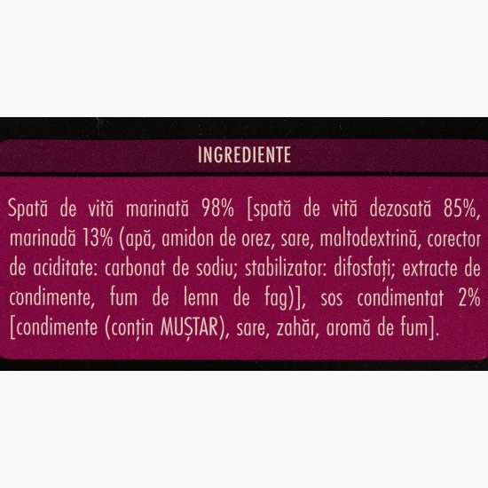 Carne de vită gătită lent 550g