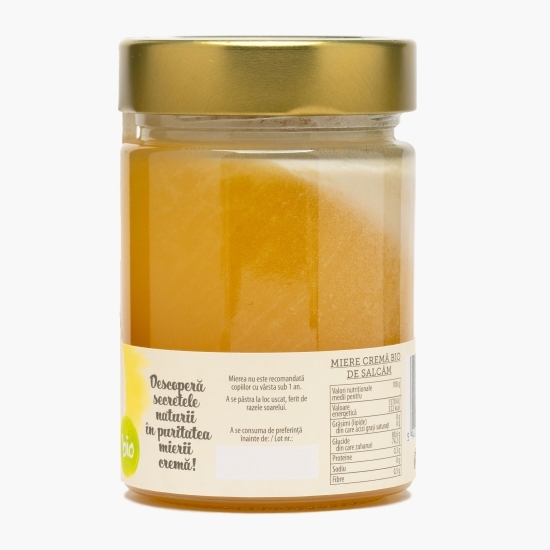 Miere cremă de salcâm eco 420g