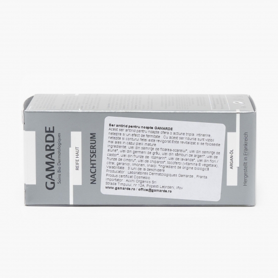 Ser antirid de noapte, bio 30ml