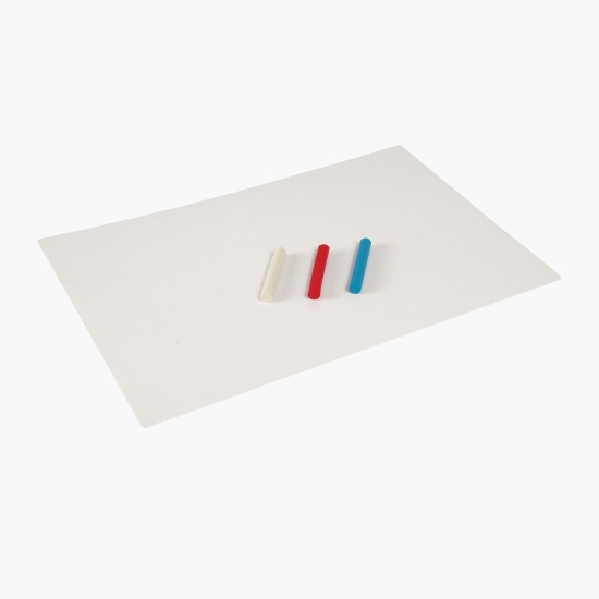 Planșă de plastic A3 pentru modelat plastilină 
