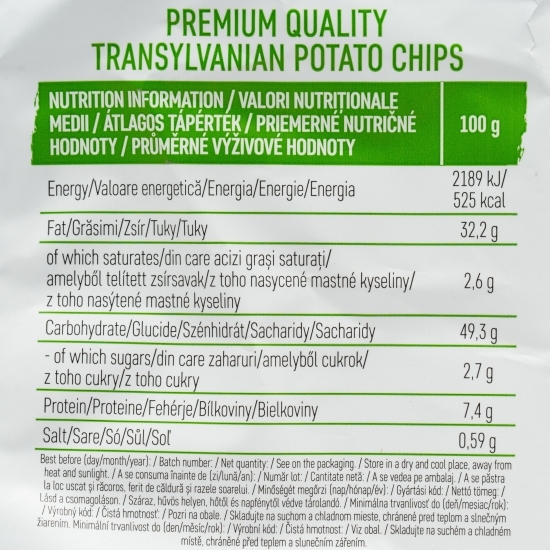 Chipsuri cu smântână și ceapă 125g