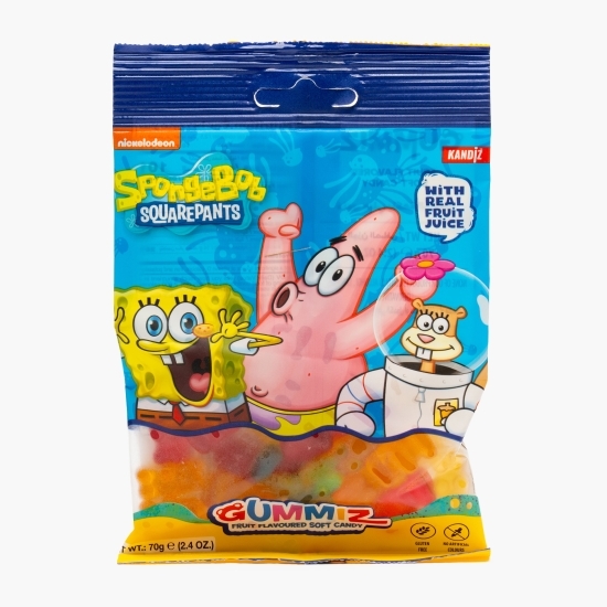 Jeleuri ursuleți cu aromă de fructe Sponge Bob Gummiz Bears 70g