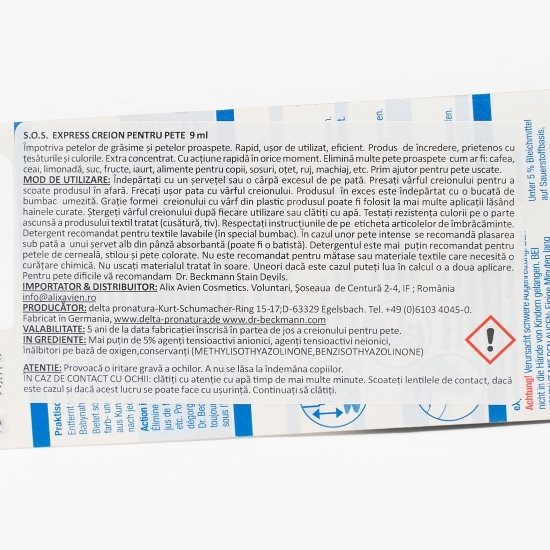Creion pentru îndepărtarea petelor 9ml