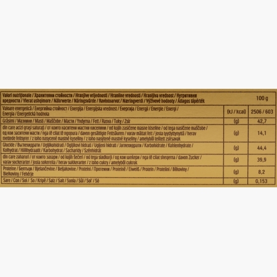 Praline crocante cu ciocolată, napolitană și alune de pădure 24 buc (300g)
