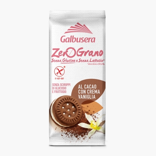 Biscuiți cu cremă de cacao fără gluten 40g