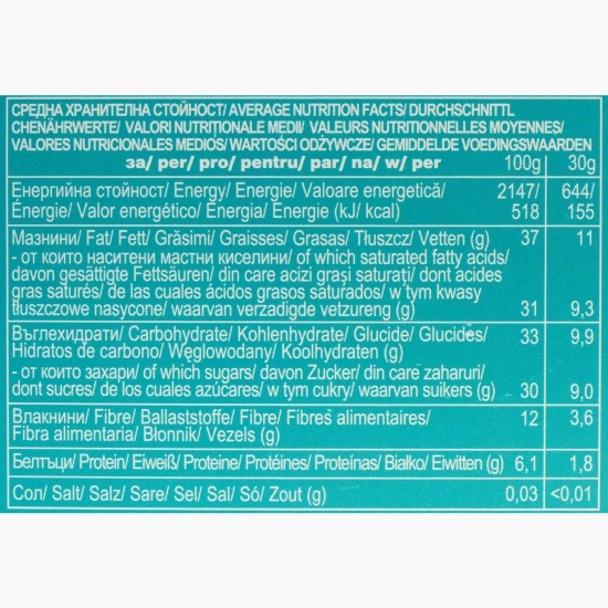 Batoane eco cu cocos, vegan, fără gluten, fără zahăr adăugat 3x30g