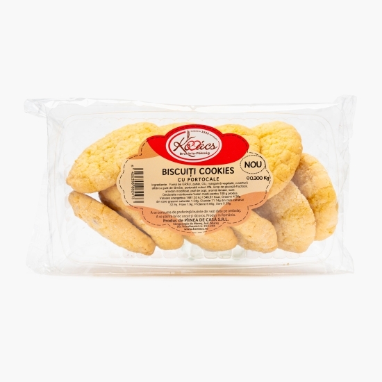 Biscuiți cookies cu portocale 300g