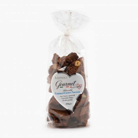 Cantucci cu cacao și alune de pădure 250g